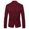 Mens Suits Blazers Aiopeson Brand Suit Jackor Solid Slim Fit Single Button Dress Men Fashion Corduroy Blazer 230829