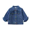 Vestes enfants Denim Trench Coat broderie garçon bébé vêtements d'extérieur décontractés printemps automne vêtements 230830