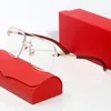 Fashion Mens Designer Sunglasses Square FrameGold Plated Rimless Frames glasses Double beam design Timeless Classic Sunglasses fast shipping with box