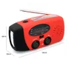 Radio Multifunctionele Solar Handslinger FM AM WB NOAA Weer 2000 mAh USB Opladen Nood-LED-zaklamp Power Bank 230830