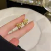 Orecchini a cerchio piccoli con perno 24K placcato oro giallo Bowknot polsino dell'orecchio Set di orecchini da donna Brincos Pendientes Mujer Regali di gioielli da sposa 230830