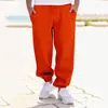 Calças masculinas outono e inverno casual solto grande bolso pés guardas toe atlético sweatpants lixívia para homens