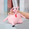 Jouet de décompression drôle de cochon décompression jouet de compression rebond lent TPR Piggy poupée soulagement du stress jouets enfants cadeaux intéressants pour les tout-petits 230829