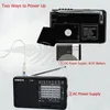 Radio XHDATA D328 FM AM SW Portable Shortwave Band MP3 Player With TF Card Jack 4Ω3W Receiver 230830