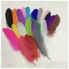 Party Decoration Colorf Feathers Diy Craft Wedding Dress Pin Hat Bag Earrings 1000 Pieces Per Pack Drop Delivery Home Garden Festive Ot09L