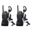 Walkie Talkie 2pcs Baofeng BF88E PMR 05W 16CH UHF 4460062544619375 МГц 125 кГц разделение канала USB -зарядного устройства 230830