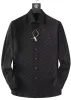 LUXURYSURY PROJEKTORY SURET SHIRT MASEWEAR SPOŁECZEŃSTWO MODZINEK Black Men Solid Color Busines