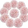 Dekorativa blommor 54 huvuden Silk Hortensia Artificial Fake for Home Wedding Party Dining Table Decoration