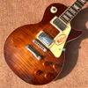 Custom Shop, guitare électrique standard Flame Maple, un morceau de manche, pont Tune-o-Matic, reliure en palissandre, livraison gratuite 2589