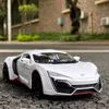 Diecast Model Car 1 32 Lykan Hypersport Alloy Alloy Sport Car Model Diecast Toy Metal автомобили Supercar Model Collect