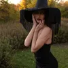 Bonnet crâne casquette sorcière chapeau de magicien Costume de carnaval boîte de nuit Halloween coiffure 230829