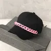 Stingy Brim Hats 2022 Fashion Women's Cap High Quality Girl's Sunshade Hat With Colorful Chain Boy Hip-hop Cap J230830