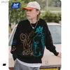 TION Christmas Sweater For Men Women Fall Cute Graffiti Pullovers Men Vintage Knitted Oversized Sweater Men Streetwear Q230830