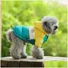 Cão vestuário melhor venda inverno roupas para animais de estimação quente jaqueta impermeável casaco s-xxl hoodies para chihuahua pequenos cães médios filhote de cachorro1 gota de dh9fd