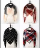 Women Plaid Scarves Grid Tassel Wrap Oversized Check Shawl Tartan Cashmere Scarf Winter Neckerchief Lattice Blankets