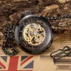 Zakhorloges Dame zakhorloge skelet mechanisch FOB VIntage zakhorloge voor mannen montre de poche retro Steampunk 230830