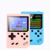 Retro portátil mini console de videogame portátil 8 bits 3.0 Polegada lcd colorido crianças jogador de jogo colorido embutido 500 jogos