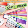 Intelligens Daily School Class Scheded Pocket Chart Kit 131p Ocketc Hart2h O Oktit Lecar D30do Ub Lesidedblank Erasa Blecardc Olor Edsched Ulecardf orcl A 23830