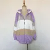 Vestes en fourrure pour femmes, Faux manteau, automne et hiver, ample, peluche, manteaux à capuche multicolores, Promotion, 2023