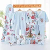 Kledingsets 19-delige geboren kledingset 0-6m katoen vier seizoenen babymeisje jongen baby-outfit cadeau zonder doos