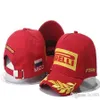Бейсбольные кепки Pirelli PZERO F1 Racing с 6 панелями для гольфа с ремешком, бренд в стиле хип-хоп для мужчин и женщин, masculinos toca chapeubone aba reta Snapback2233