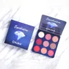 Sombra de ojos 9 colores Gliltter Paleta de sombras de ojos Mate Paleta de sombras de ojos Shimmer Shine Desnudo Maquillaje Paleta Set Kit Cosmético Mujeres 230830