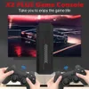 Gamecontrollers Joysticks X2 PLUS Video Stick 1080P Console 24G Dubbele draadloze controller 41000 Games 128GB Retro voor TV Boy Gift 230830