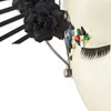 Spiked Headpiece HaloCrown Headband Headpiece Mary HaloCrown Headpiece Mary Headband Goth Flower Drop Shipping