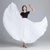 Stage Wear Flamenco Gypsy Skirt Spanish Dancing Costume Women 720Degree Belly Dance Competition Plus Size Big Swing Dress Bullfight 2023