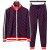 Printemps Designer Femmes Survêtements de luxe hommes ensemble femmes sport costume fermeture éclair lettre à capuche survêtement coton impression vêtements de sport