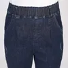 Damesjeans Herfst Grote maat jeans Elastische taille 5XL 7XL 8XL 9XL Mode Dames Elastische taille Zak Potloodbroek 230829