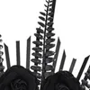 Spiked Headpiece HaloCrown Headband Headpiece Mary HaloCrown Headpiece Mary Headband Goth Flower Drop Shipping