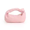 Shoulder Bag Designer Jodie Tote Bag Genuine Leather Mini Small Square Crossbody Bags Ribbon Pink Handbag Women s 230830