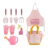 Tools Workshop Ensemble d'outils de jardinier pour petite fille pour enseigner aux enfants le jardinage et la plantation Cadeaux de vacances Jouets pratiques Bords arrondis Robuste 230830