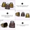 Colliers pour chiens, accessoires de cloches pour bovins et moutons, fournitures de pâturage, décor suspendu scintillant, cloches Anti-perte en fer