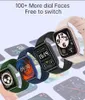 Reloj inteligente TFT Bluetooth de 1,83 pulgadas, rastreador de ejercicios IP68, monitor de ritmo cardíaco a prueba de agua, presión arterial, oxígeno en sangre, reloj deportivo para hombres y mujeres