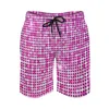 Pantaloncini da uomo Shiny Disco Ball Board Summer Paillettes Stampa Casual Beach Uomo Sportswear Costume da bagno personalizzato ad asciugatura rapida