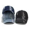 Ball Caps Spring And Autumn Fashion Worn Denim Cap Summer Outdoor Leisure Visor Hat Trend Hole Baseball Hip Hop Sport Hats 230830