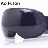 Gafas de esquí Snowboard de invierno UV400 Visión grande Profesión Máscara esférica Esquí Hombres Mujeres Nieve Moto de nieve Gafas Gafas de ciencia 230830