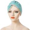 Ball Caps Frauen Plissee Kopf Schal Kappe Muslimischen Wrap Chemo Turban Mützen Damen Bandanas Haar Zubehör Motorhaube Abdeckung Mode