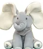 Bonecas de pelúcia 2023 crianças brinquedo elétrico simulação coelho elefante caminhada mover orelhas com sons bonito petdoll animais de pelúcia presente 230829