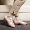 ドレスシューズEagsity Vintage Oxford Shoe Shoes Brogue Lace Up Pointed Toe Fashion Casual Ladies Derby Party 230829