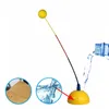 Ensembles de badminton Équipement d'entraînement de tennis portable Outil d'entraînement de pratique de rebond Professionnel Rebounder Swing Ball Machine Tenis Accessoires 230829
