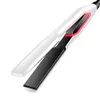 Alisadores de cabelo Kemei Straightener Curler Flat Iron Negative Ion Straighting Curling Tourmaline Cerâmica Placa de Aquecimento LCD Display 230829