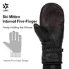 Ski Gloves LDSKI Winter Men Thermal Women Thinsulate Waterproof Cycling NonSlip Snowboard Snowmobile Snow Leather Mittens 230830