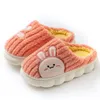 Slipper Kruleepo Spring Winter Slippers Shoes Children Girls Baby Kids Boys Home Cotton Fabric Warm Indoor Floor Sandals