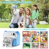 Camcorders Kids Camera Instant Print voor Kinderen 1080P HD Video Foto Thermische Afdrukken Speelgoed Jongen Meisje Verjaardagscadeau Q230831