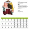 Erkek Hoodies Sonbahar ve Kış Hoodie Erkekler Pullover Patchwork Sweatshirts Plus Boyut 5xl Erkek Retro Kapüşonlu Giyim