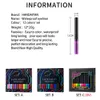 Eye ShadowLiner Combination Handaiyan 12 Colors Matte UV Luminous Liquid Colorful Eyeliner Kit Waterproof Easy To Wear Make Up Liner 230830 230927