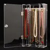 Ювелирные коробки для ювелирных изделий для ювелирных изделий для ожерелья на дисплее ожерельщик для хранения ящик для хранения